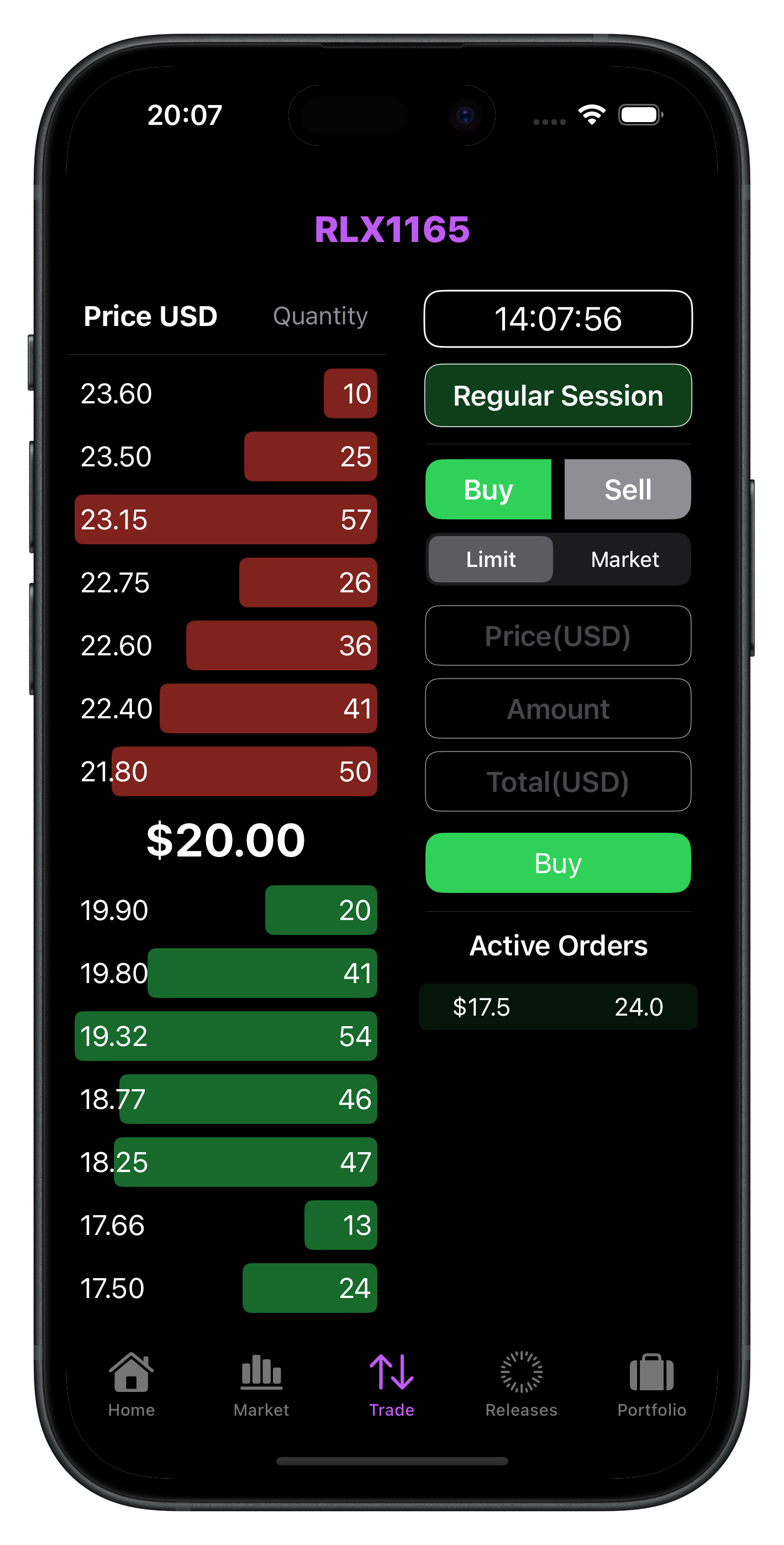 Jewelss Trading App